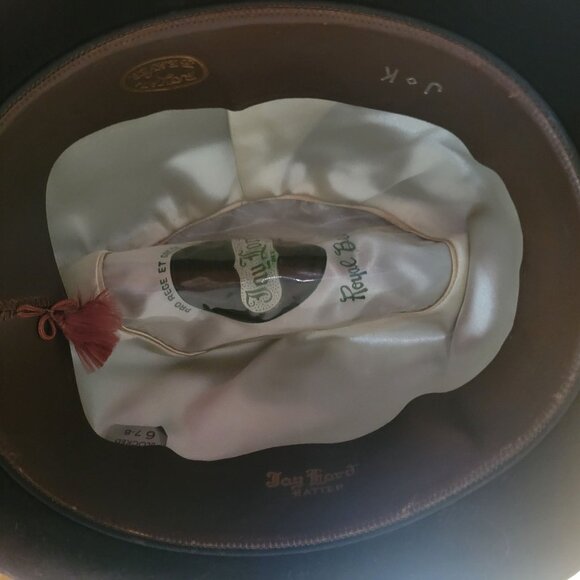 Vintage Jay Lord Hatter Brown Felt Fedora - Picture 4 of 8